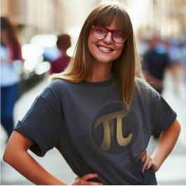 Pi Super Hero Insignia T-Shirt