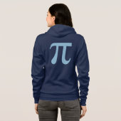 Pi/Süsse Pi individuelle Name Hoodie (Schwarz voll)