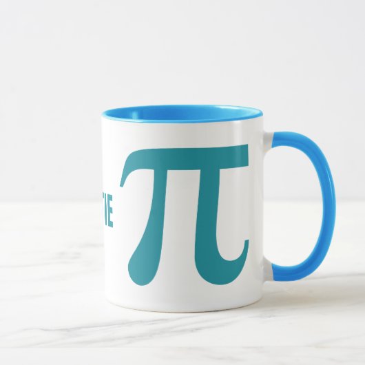 Pi / Süsse Pie benutzerdefinierte Tasse (Rechts)