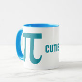 Pi / Süsse Pie benutzerdefinierte Tasse (Vorderseite Links)