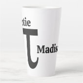 Pi/Süsse Pie individuelle Name Milchtasse (Vorderseite)