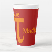 Pi/Süsse Pie individuelle Name Milchtasse (Vorderseite)