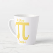 Pi/Süsse Pie individuelle Name Milchtasse (Linke Ecke)