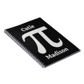 Pi/Süsse Pie individuelle Name Notizblock (Rechte Seite)