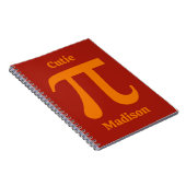 Pi/Süsse Pie individuelle Name Notizblock (Rechte Seite)