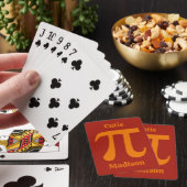 Pi/Süsse Pie individuelle Name Spielkarten (In Situ)