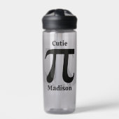 Pi/Süsse Pie individuelle Name Trinkflasche (Vorderseite)