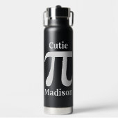 Pi/Süsse Pie individuelle Name Trinkflasche (Vorderseite)