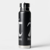 Pi/Süsse Pie individuelle Name Trinkflasche (Links)