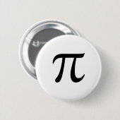Pi-Symbol-Abzeichen Button (Vorne & Hinten)