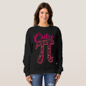 Pi Symbol  Cutie Pie National Pi Day  Teacher Sweatshirt (Vorne ganz)