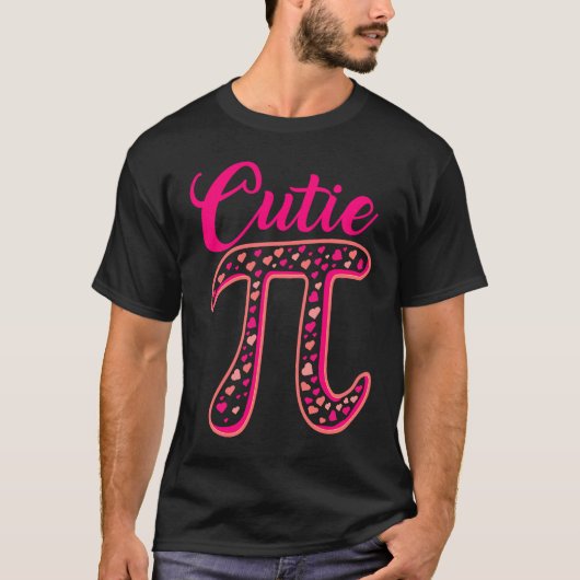 Pi Symbol Cutie Pie National Pi Day Teacher T-Shirt (Vorderseite)