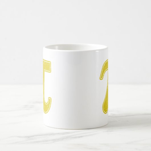 Pi-Symbol Kaffeetasse (Mittel)