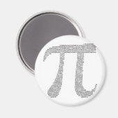 Pi Symbol Magnet (Vorderseite/Rückseite)