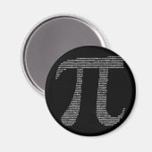 Pi Symbol Magnet (Vorderseite/Rückseite)