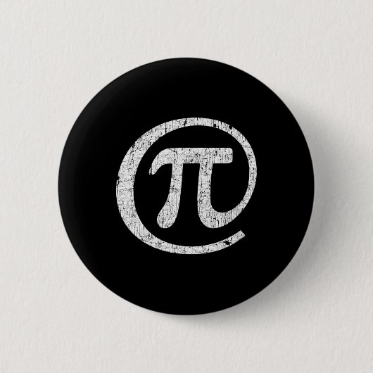 Pi Symbol @ Math Geek Pi Day Button (Vorderseite)