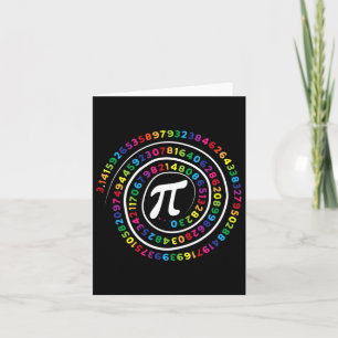 Pi Symbol Math Lehrer Pi Day Karte