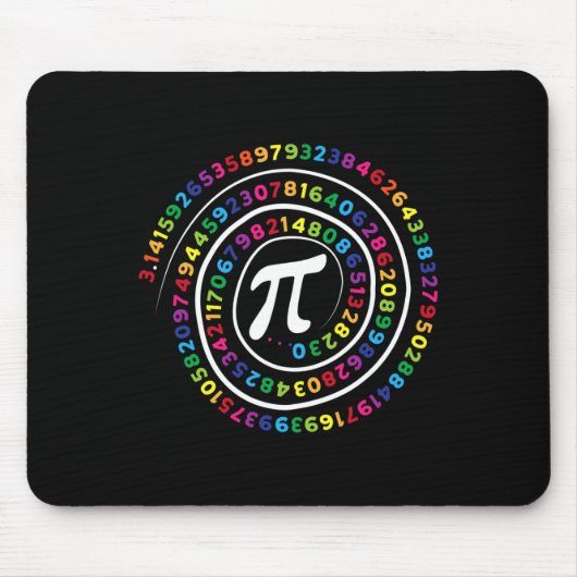 Pi Symbol Math Lehrer Pi Day Mousepad (Vorne)