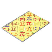 Pi Symbol Menu Niedlich Mathematiklehrer Notizblock (Linke Seite)