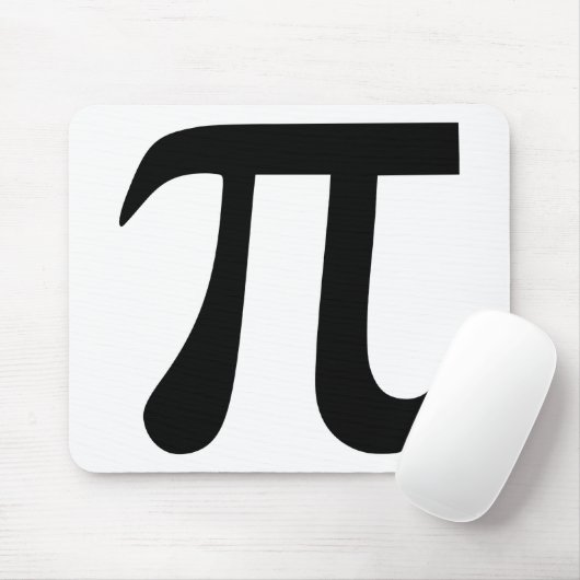 Pi Symbol Mousepad (Mit Mouse)