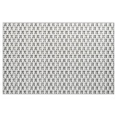 Pi Symbol Niedlich Mathelehrer Stoff (Fat Quarter (45,7 x 55,9 cm))