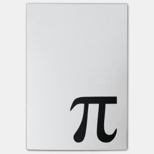Pi Symbol Post-it Klebezettel