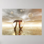 Pi-Symbol-Poster Poster (Vorne)