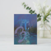 Pi-Symbol Postkarte (Stehend Vorderseite)