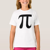 Pi Symbol T-Shirt (Vorderseite)