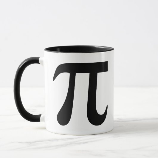 Pi Symbol Tasse (Links)