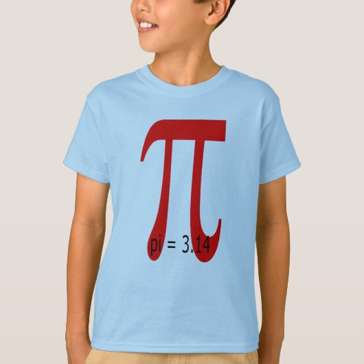 pi T-Shirt (Vorderseite)