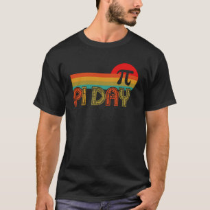 Pi Tag 14 März Happy Pi Day Griechisches Symbol Ma T-Shirt