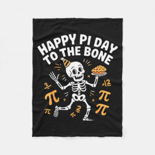 Pi-Tag 14. März Mathe-Nerd-Pie-Essen Lustiges Gesc Fleecedecke
