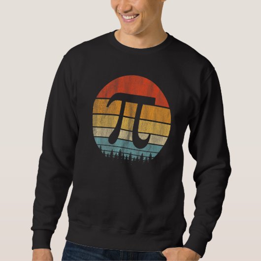 Pi Tag 2022 Mathematik Retro Vintag Sweatshirt (Vorderseite)