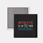 Pi Tag 2025 Mathematik Mathletic Depar Magnet (Vorderseite/Rückseite)