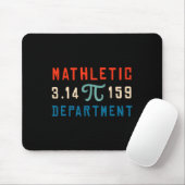 Pi Tag 2025 Mathematik Mathletic Depar Mousepad (Mit Mouse)