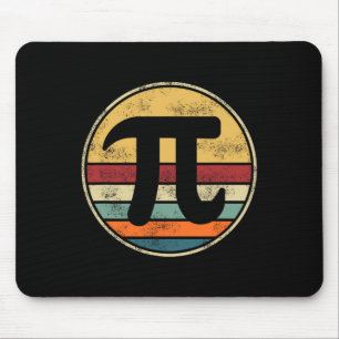 Pi Tag 2025 Mathematik Retro Vintag D Mousepad