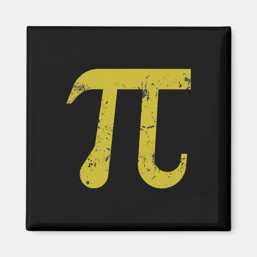 Pi Tag 2025 Pi-Symbol Magnet (Vorne)