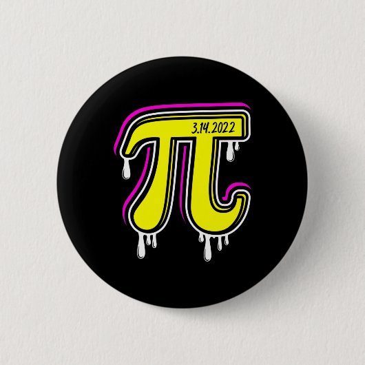 Pi Tag 3.14.2025 hell Button (Vorderseite)
