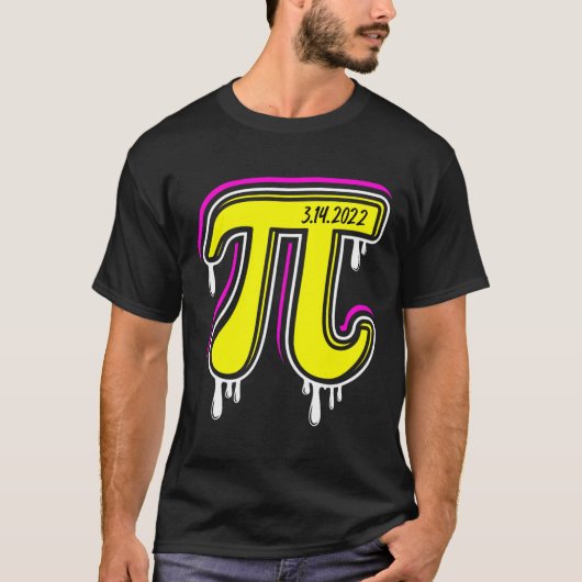 Pi Tag 3.14.2025 hell T-Shirt (Vorderseite)