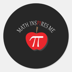 Pi Tag 3.14 Die Sonnenmathematik Inspiriere mir Runder Aufkleber