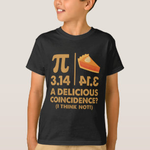 Pi Tag 3.14 Köstlicher Zufall Funny Mathe Nerd T-Shirt