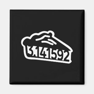 Pi-Tag 3.14 lustiger Mathe-Wortwitz Nerd Männer Fr Magnet