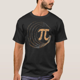 Pi Tag 3.14 März 14. Mathematiklehrer Vintag Pi T-Shirt