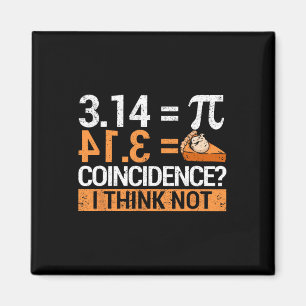 Pi Tag 3.14 Pi Tag 3.14 Mathe ist ein Stück Pizza Magnet