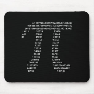 Pi-Tag 3,14 Pi-Zahl-Symbol Mathe-Wissenschaft-Gesc Mousepad