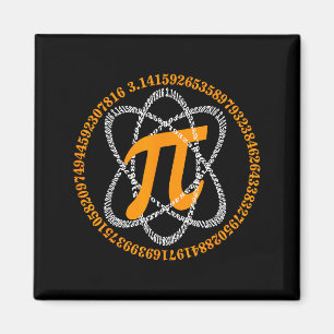 Pi-Tag 3,14 Pi-Zahlensymbol Mathe-Wissenschaft-Ges Magnet