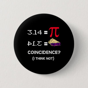Pi Tag 3.15 Pi Symbolwissenschaft und Mathematikle Button