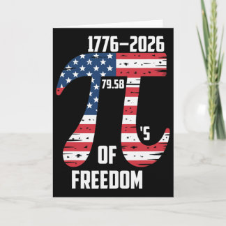 Pi-Tag Amerikanische Flagge Patriotischer Mathe-Ne Karte