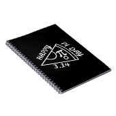 Pi-Tag Frohen Pi-Tag Notizblock (Rechte Seite)